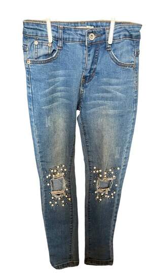 Джинси однотонні